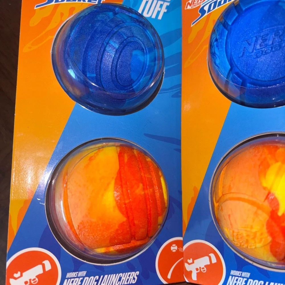 Dog Nerf Solid Tuff Ball Sets